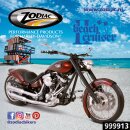 10Pck Zodiac Beach Cruiser II sticker