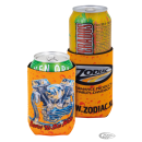 Zodiac Beer can cooler holder
