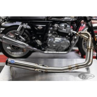 Qualifier 2-1 Exhaust system RE650 RACE