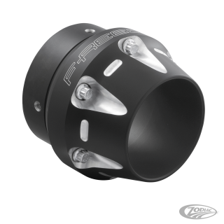 US-OUTLAW TIP 4.5" für Harley Black Sculpted