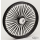 80-Spoke 19x2.15 blk rim+hub,ss spokes