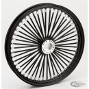 80-Spoke 17x3.5 blk rim+hub,ss spokes