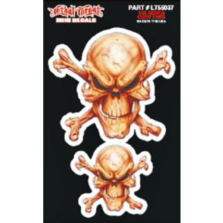 MR. BONES - MINI DECAL 3"X4,75"