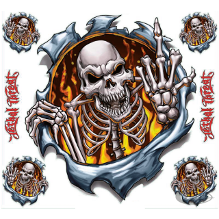 Fire Finger decal