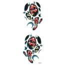 Shred Skull decal 2.75"x4" (2x)