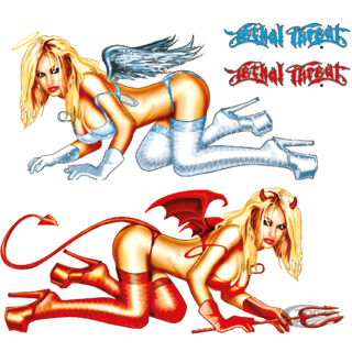Bad n Good decal 11.42"x5.10"