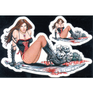 Mini Decal Death Queen