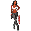 URBAN für Harley BIKER BABE 3"X10"