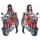 Sport bike girls 2.125"x3.875" decal