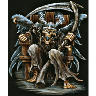ELECTRIC CHAIR REAPER 6"X8"