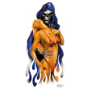 Reapers kiss decal 2.7"x5.75"