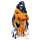 Reapers kiss decal 2.7"x5.75"