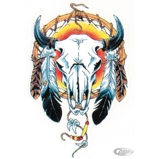 Cow Skulls decal 2.5"x3.75" (2x)
