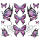 BUTTERFLY SHEET LG 11,5"X11,75"