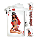 POKER IN THE REAR 6"X8"