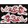 RED DRAGON - MINI DECAL 3"X4,75"