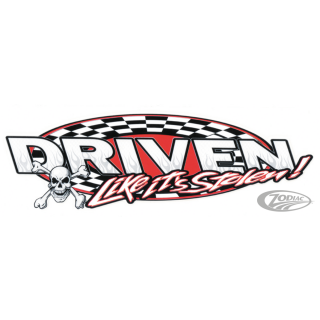 Driven like its stolen decal 2.7"x8.13"