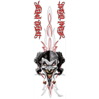 PINSTRIPE JESTER 3X10IN DECAL