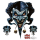 AIRBRUSH JESTER 6X8IN DECAL