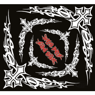 TRIBAL CORNER CROSS LG 11,5"X11,75"