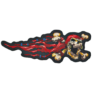 PIRATE SKULL LEFT MINI 6" X 2,5"