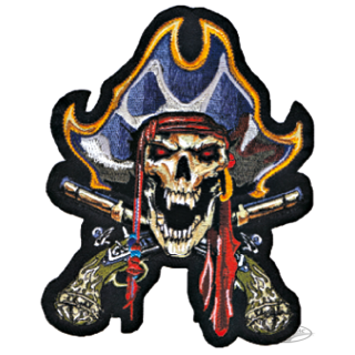 PIRATE CAPTAIN 6,5" X 5"