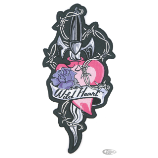Heart n Dagger 11X5.5 Patch