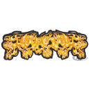 Fire Skulls patch 11.25"x4"