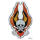 WING SKULL VINTAGE SERIES PATCH 4IN X 5.