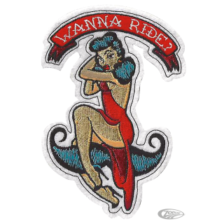 MUSTACHE RIDE VINTAGE SERIES PATCH 4IN X