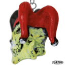 LT 3D key chain jester skull