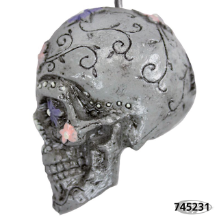 SUGAR SKULL KEY CHAIN