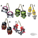 LT Creepy Danglers Girl skulls