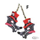 LT Creepy Danglers Top Hat Wolf