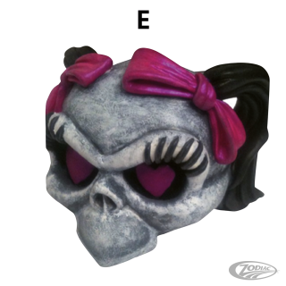 LT shift knob/dash topper Girl skull