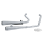 Headpipe rear 2-2 FXST low exit chrome