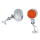 2-L LED bullet lights Target red