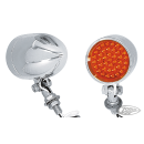 2-L LED HD mount bullet light Target red