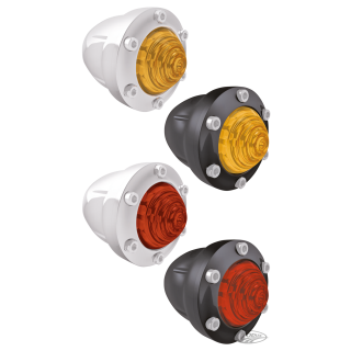 RSD TURN SIGNAL FORK MOUNT 49mm FORK Chr
