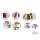Chrome skull lenses Amber Fr/Rr pop-up s