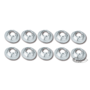 GZP 10pck SPEEDNUT 1/4"x 7/16" TAILLIGHT