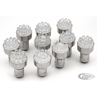 GZP 10pck LED bulb 12V red Dual
