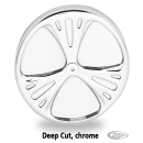 5-HOLE DEEP CUT POINT/TIMER COVER CHROME
