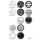 5-HOLE DEEP CUT POINT/TIMER COVER CHROME