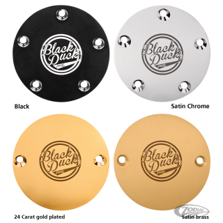 Black Duck ignition cover 2hole Sat.Ch