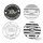 Point cover 2hole Black/Machine cut MHP/