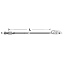 S&S Idle cable Buell 7/8" bars LN=31"