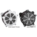 SPEED 7 AIR CLEANER CHROME XL91-UP