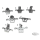 MW Top motor mount XL86-03