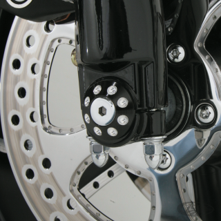 Yaxle 3/4" Domino cap Black FLH/T86-99